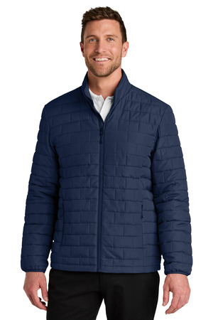Port Authority J854 C-FREE Brick Jacket in True Navy