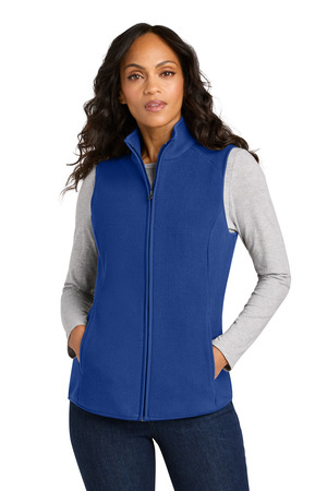Port Authority L702 Women's C-FREE Fleece Vest in True Royal