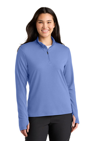 The North Face NF0A8ENQ Women's Ambition 1/4-Zip in Deep Periwinkle
