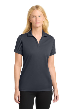 Sport-Tek LST640 Women's PosiCharge RacerMesh Polo in Graphite