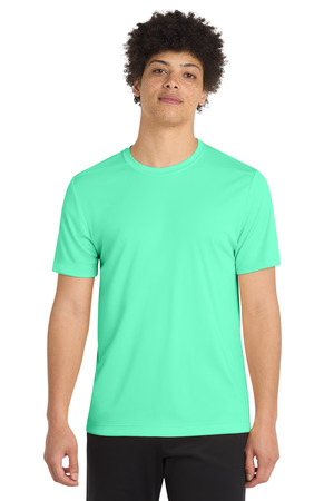 Sport-Tek ST420 Posi-UV Pro Tee in Bright Seafoam