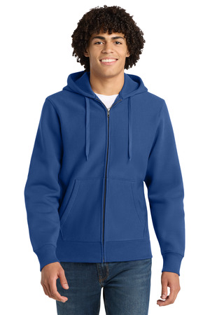 Sport-Tek F282 Super Heavyweight Full-Zip Hooded Sweatshirt in Royal