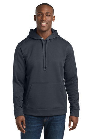 Sport-Tek ST290 Repel Fleece Hooded Pullover in Graphite