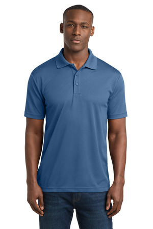 Sport-Tek ST640 PosiCharge RacerMesh Polo in Dawn Blue