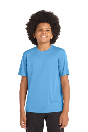 Sport-Tek YST350 Youth PosiCharge Competitor Tee in Carolina Blue