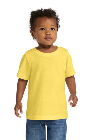 Port & Company CAR54I Infant Core Cotton Tee in Yellow