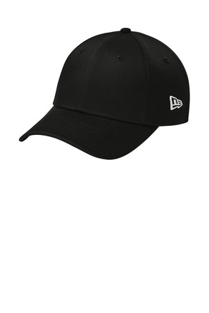 New Era NE1000 Structured Stretch Cotton Cap in Flag Black