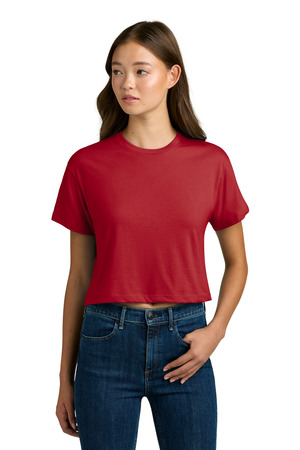 Next Level Apparel NL1580 Women's Ideal Crop Top in Red