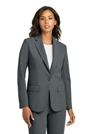 Mercer+Mettle MM3033 Women's Capital Tech Blazer in Storm Grey