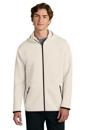 Sport-Tek ST840 Phenom Full-Zip Hoodie in Ecru