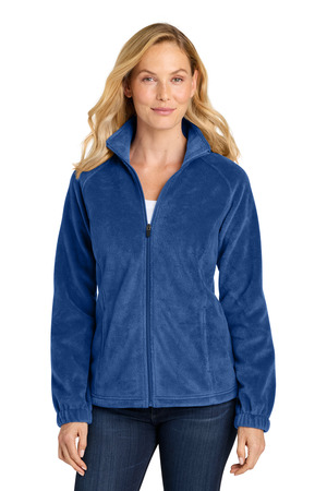 Port Authority L190 Women's Plush Fleece Full-Zip Jacket in Royal