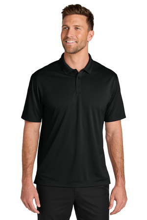 Port Authority TLK240 Tall Wearever Performance Pique Polo in Deep Black