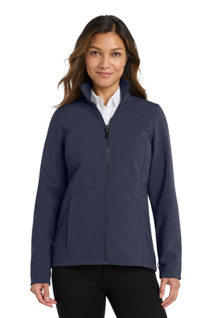 Port Authority L901 Women's Collective Soft Shell Jacket in River Blue Navy