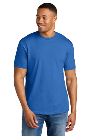Gildan 64000CVC Softstyle CVC Tee in Royal Mist