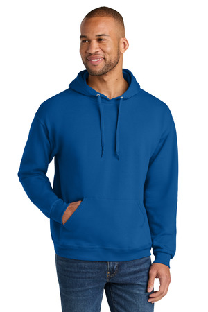 Jerzees IC49M Ultimate Unisex CVC Ring Spun Hooded Sweatshirt in Royal