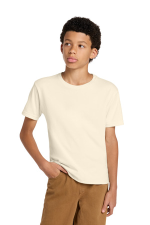 BELLA+CANVAS BC3010Y Youth 6-Ounce Heavyweight Tee in Natural