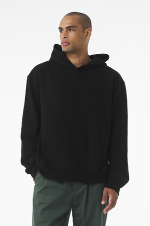 BELLA+CANVAS BC4719 Unisex 10-Ounce Heavyweight Pullover Hoodie in Black