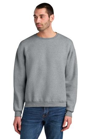 Jerzees C12M Rugged Unisex Crewneck Sweatshirt in Athletic Heather