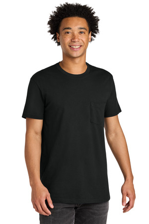 Next Level Apparel NL3605 Cotton Pocket Tee in Black
