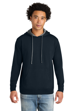 Next Level Apparel NL9301 Laguna Hoodie in Midnight Navy/ Heather Gray