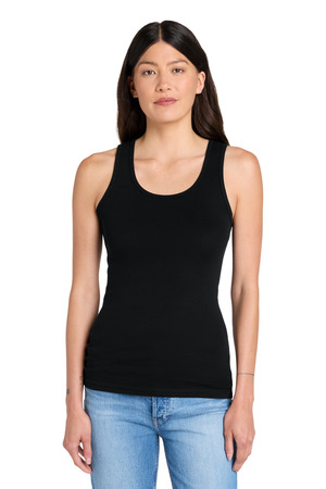 BELLA+CANVAS BC1080 Women's Baby Rib Tank in Black