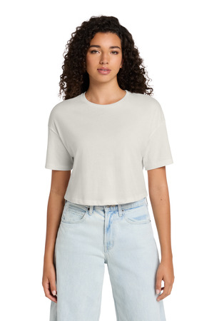 BELLA+CANVAS BC6482 Women's Jersey Crop Tee in Vintage White