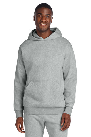 District DT6150 V.I.T. Heavyweight Fleece Hoodie in Light Heather Grey
