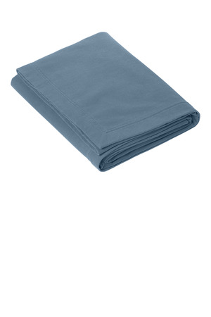 Comfort Colors 15BT Fleece Dorm Blanket in Blue Jean