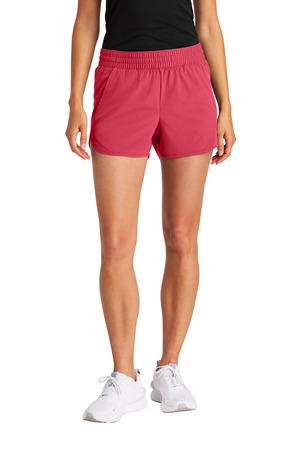 Sport-Tek LST484 Women's Repeat Swift Short in Active Pink