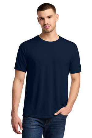 Jerzees 21M Dri-Power 100% Polyester T-Shirt in J. Navy
