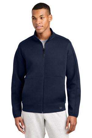 New Era NEA566 Double Back Full-Zip in True Navy