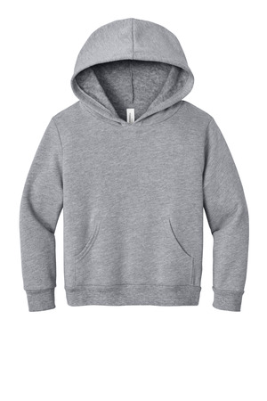 BELLA+CANVAS BC3719T Toddler Sponge Fleece Hooded Sweatshirt in Athletic Heather