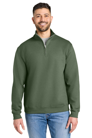 Gildan 18810 Heavy Blend 1/4-Zip Sweatshirt in Military Green