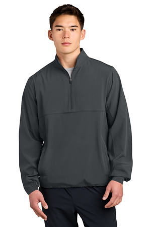 Sport-Tek JST481 Repeat 1/2-Zip in Iron Grey