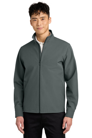 Mercer+Mettle MM7104 Comfort Soft Shell Jacket in Storm Grey
