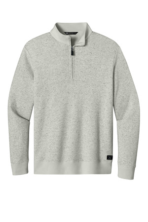 TravisMathew TMA46418 Waffle 1/4-Zip in Light Grey Heather