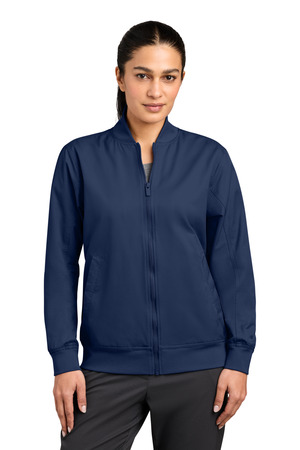 Nike NKIO8132 Women's Bomber Jacket in Midnight Navy
