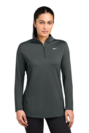 Nike NKIO8141 Women's Dri-FIT Stride 1/2-Zip in Anthracite