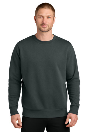 Nike NKFD9863 Club Fleece Sleeve Swoosh Crew in Anthracite