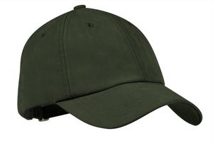 Port Authority C850 Sueded Cap in Olive