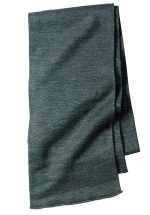 Port Authority KS01 Knitted Scarf in Athletic Oxford