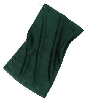 Port Authority TW51 Grommeted Golf Towel in Hunter