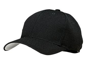 Port Authority YC833 Youth Pro Mesh Cap in Black
