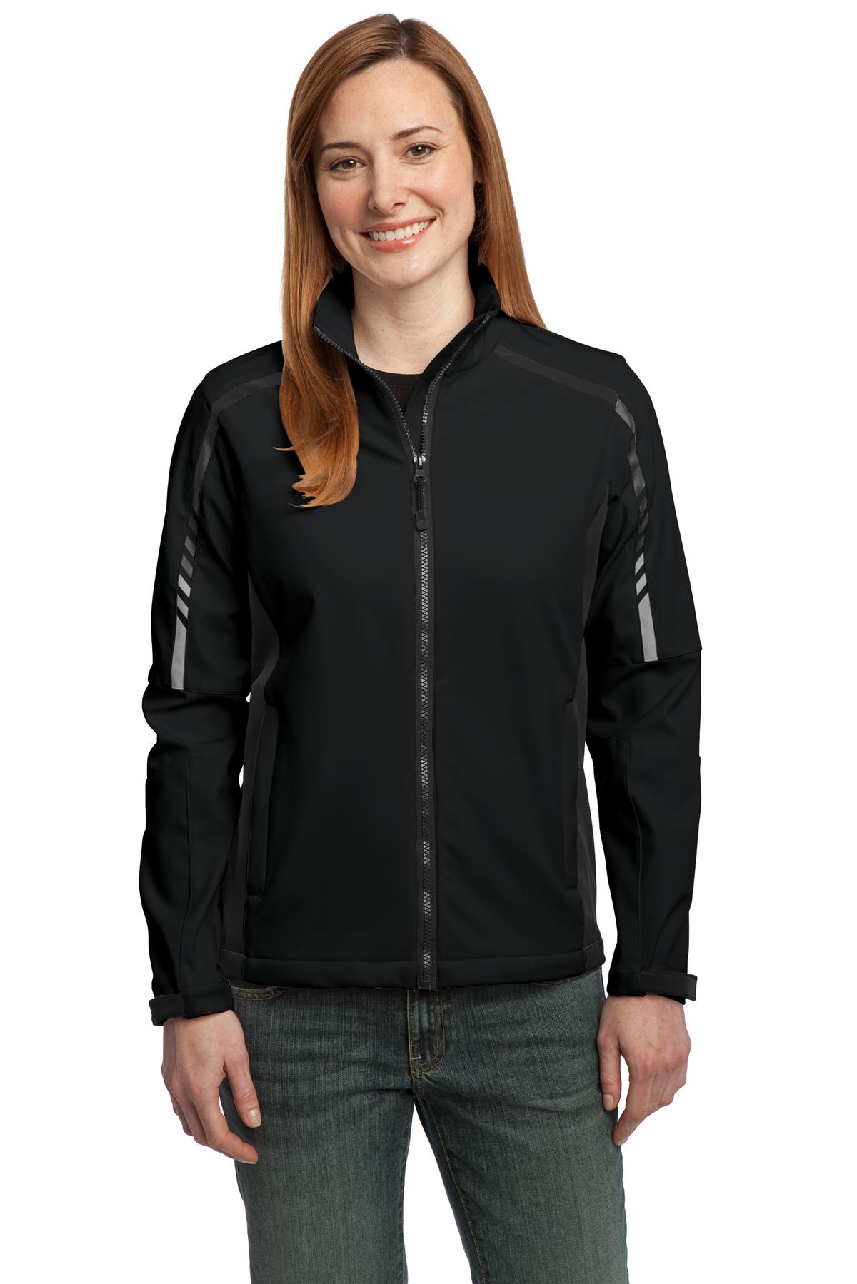 Port Authority Ladies Embark Soft Shell Jacket. L307