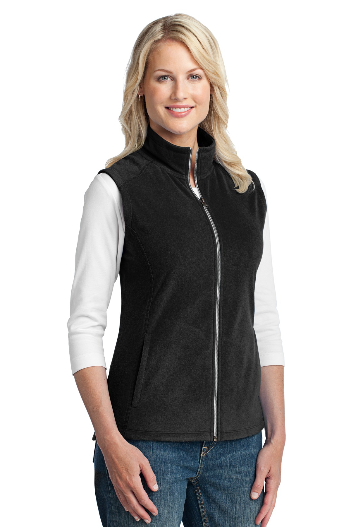 Port Authority Women's Microfleece Vest. L226