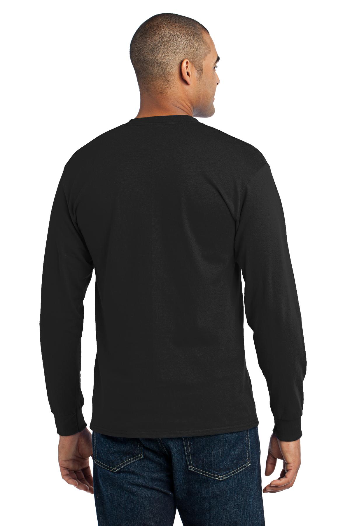Port & Co Long Sleeve Core Blend Tee. PC55LS