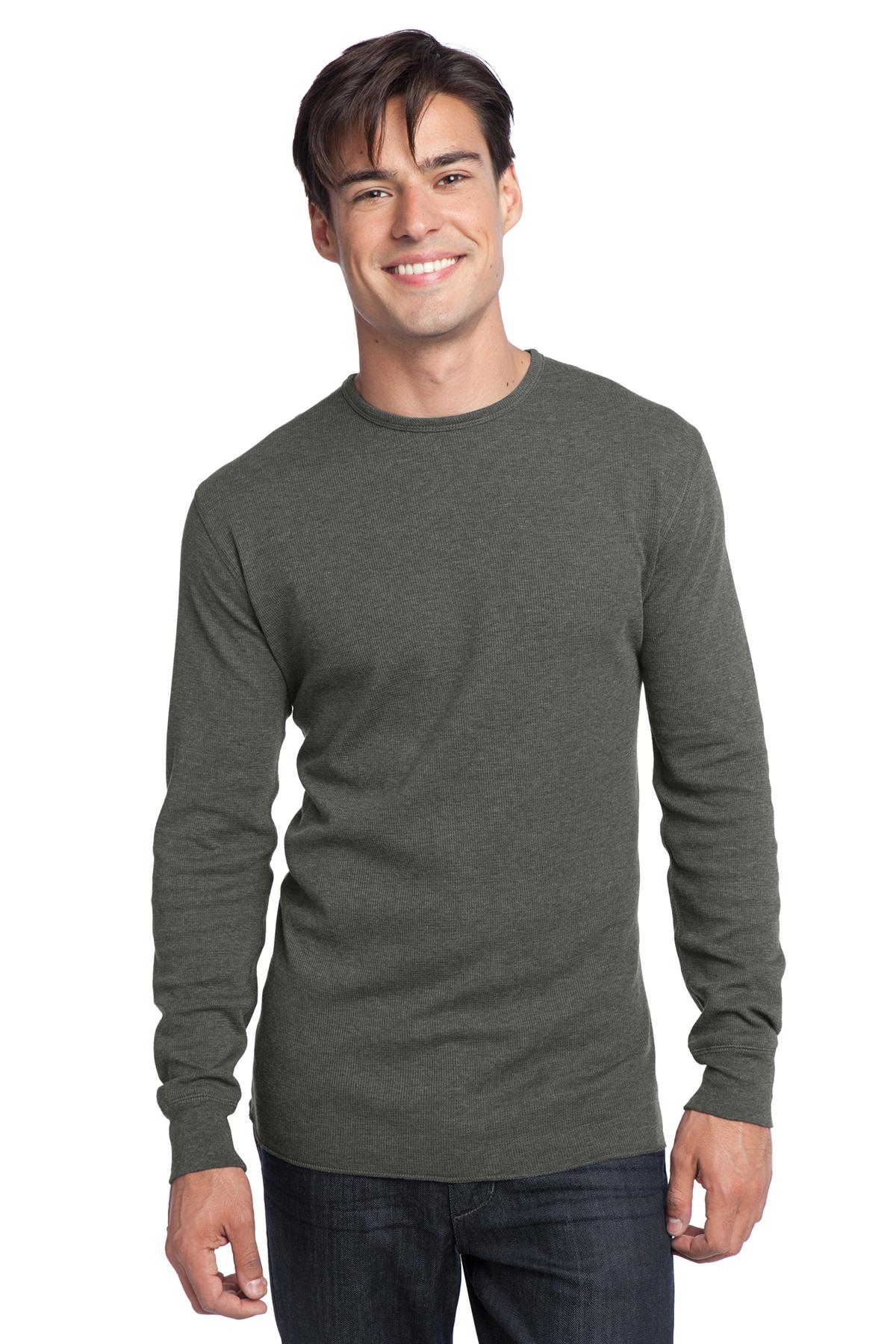DISCONTINUED District - Young Mens Long Sleeve Thermal.  DT118