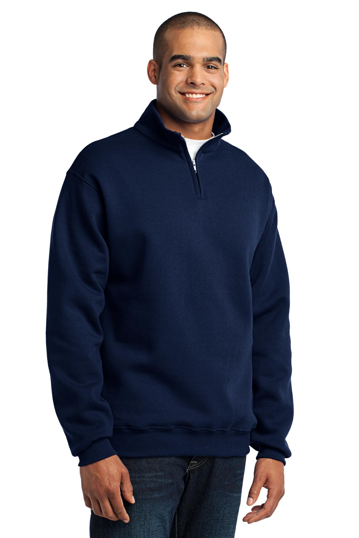 Jerzees - NuBlend 1/4-Zip Cadet Collar Sweatshirt. 995M