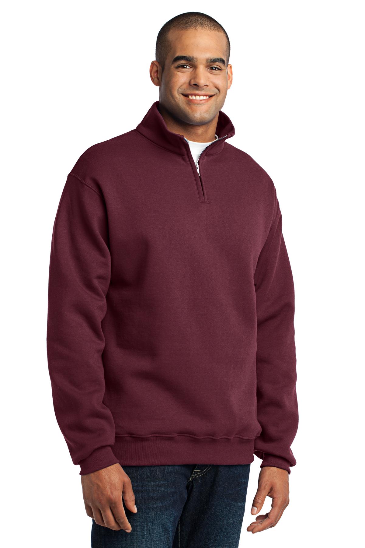 Jerzees - NuBlend 1/4-Zip Cadet Collar Sweatshirt. 995M