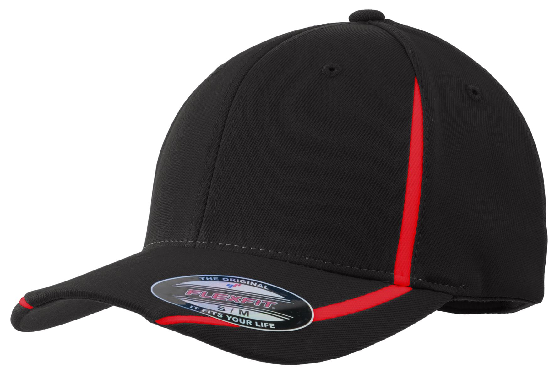 Sport-Tek Hospitality Caps ® Flexfit® Performance Colorblock Cap.-Sport-Tek